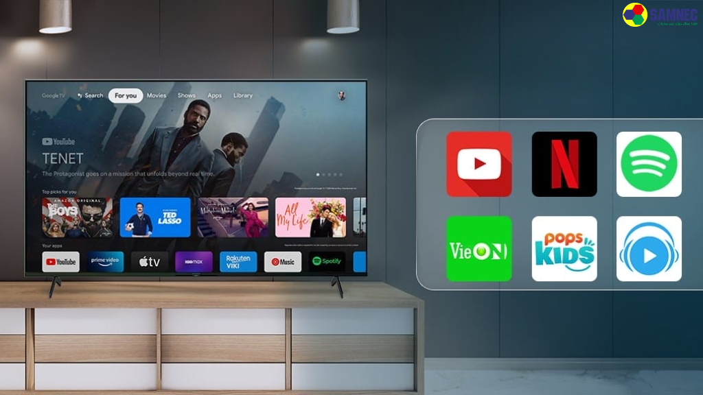 Nguyên nhân tivi Sony không vào được ứng dụng