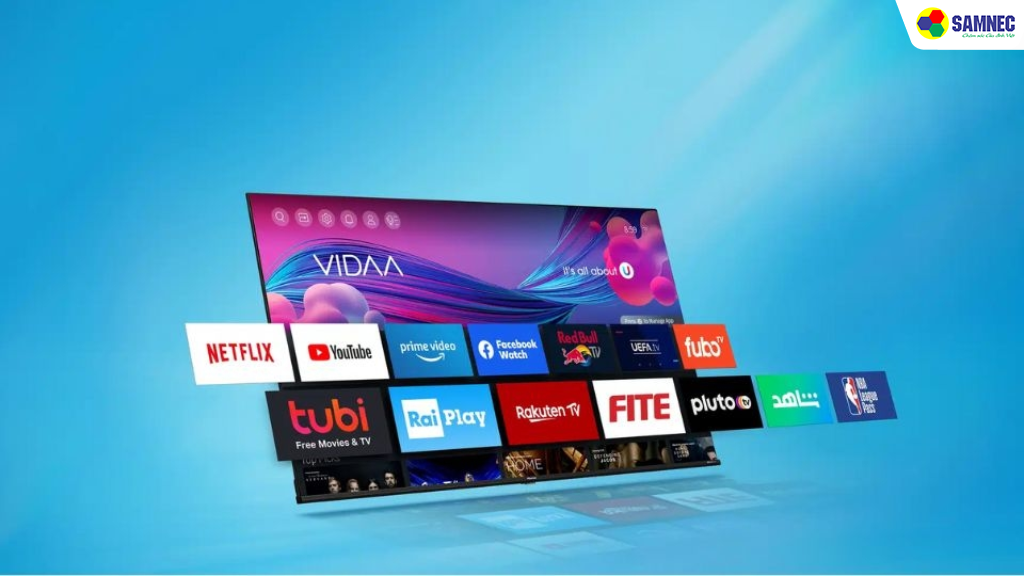 4. Hệ điều hành VIDDA riêng biệt trên tivi Toshiba
