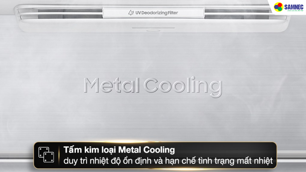 Công nghệ Metal&nbsp;Cooling tiết kiệm điện năng&nbsp;