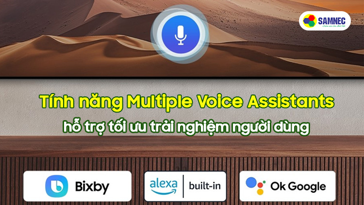 Tính năng đa trợ lý ảo Multiple Voice Assistants