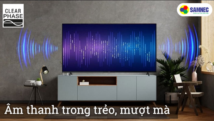 Công nghệ Clear Phase trên tivi Sony KD-65X75K