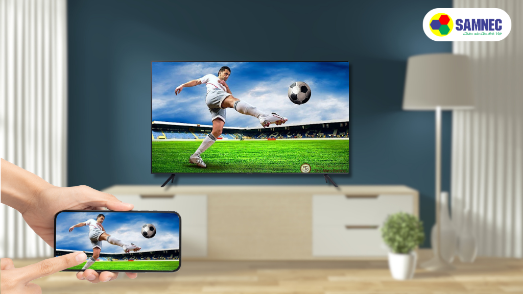 Chiếu màn hình điện thoại lên TV