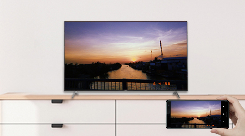  AirPlay 2 và Chromecast - Android Tivi Sony 4K 55 inch KD-55X9000H