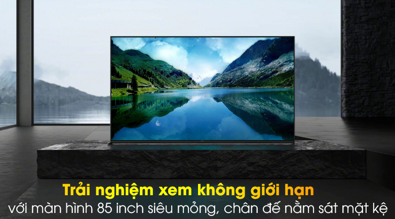Android Tivi Sony 8K 85 inch KD-85Z8H - Màn hình siêu mỏng Android Tivi Sony 8K 85 inch KD-85Z8H - Màn hình siêu mỏng