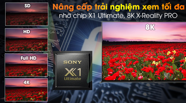 Android Tivi Sony 8K 85 inch KD-85Z8H - X1 Ultimate Android Tivi Sony 8K 85 inch KD-85Z8H - X1 Ultimate