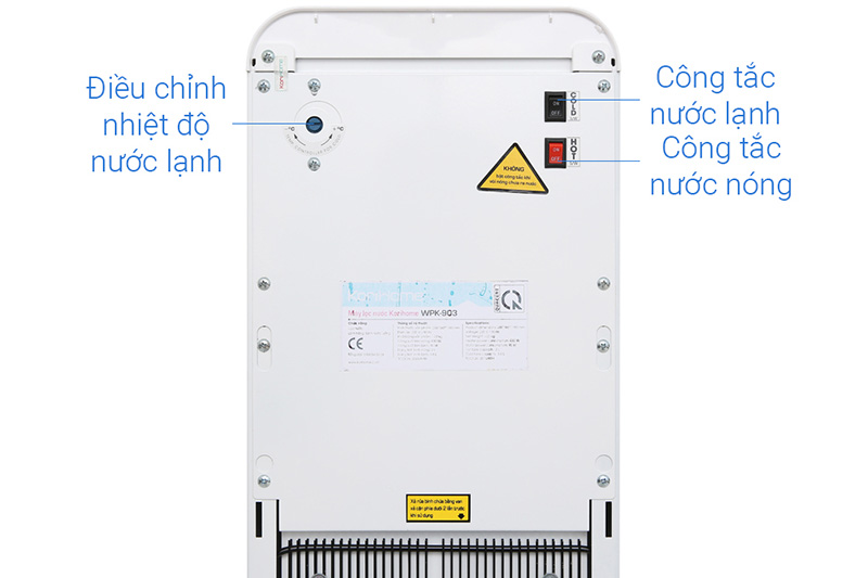 Dễ điều chỉnh - Máy lọc nước nóng lạnh RO Korihome WPK-903 Dễ điều chỉnh - Máy lọc nước nóng lạnh RO Korihome WPK-903