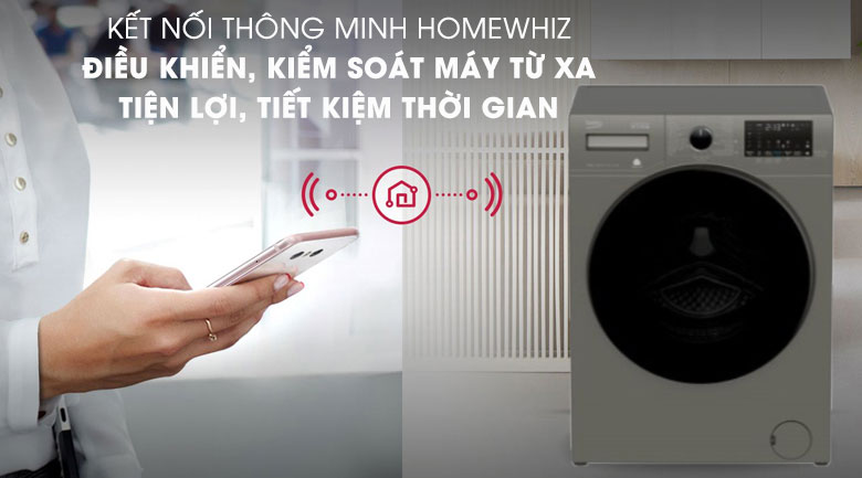 HomeWhiz-Máy giặt Beko Inverter 10 kg WCV10749XMST HomeWhiz-Máy giặt Beko Inverter 10 kg WCV10749XMST