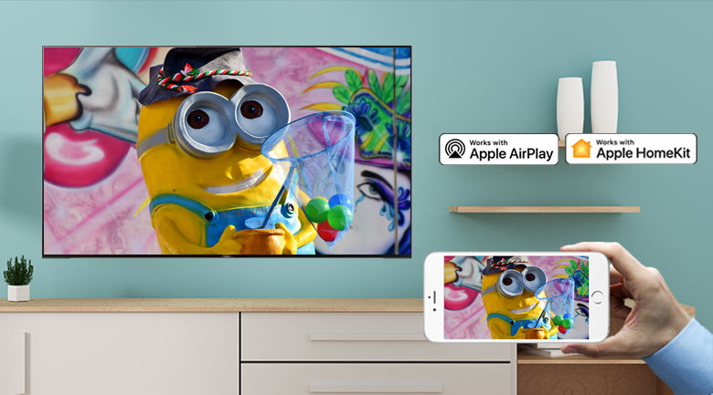 Android Tivi Sony 4K 65 inch KD-65X9500H - Chiếu màn hình điện thoại lên tivi dễ dàng Android Tivi Sony 4K 65 inch KD-65X9500H - Chiếu màn hình điện thoại lên tivi dễ dàng