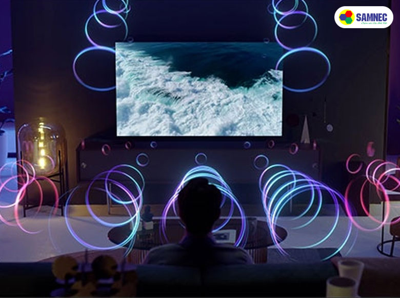 Công nghệ Q-Symphony trên Smart Tivi Samsung 43 inch QLED 4K 43Q63C