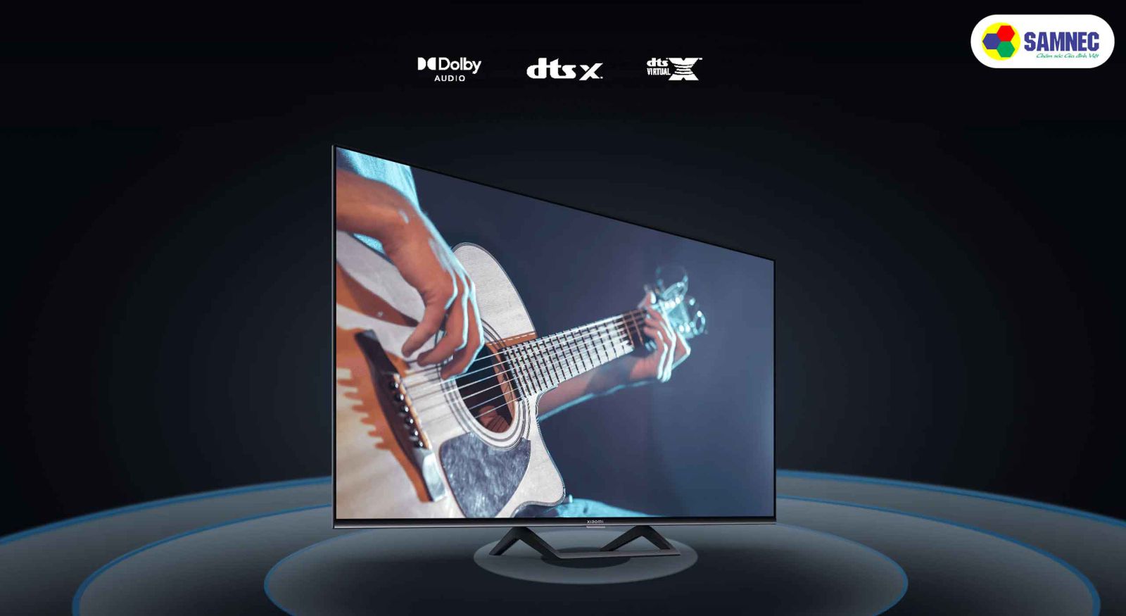DTS Virtual:X chìm đắm trong thế giới âm thanh của Xiaomi Google Tivi 4K 55 inch 55A Pro L55M8-A2SEA