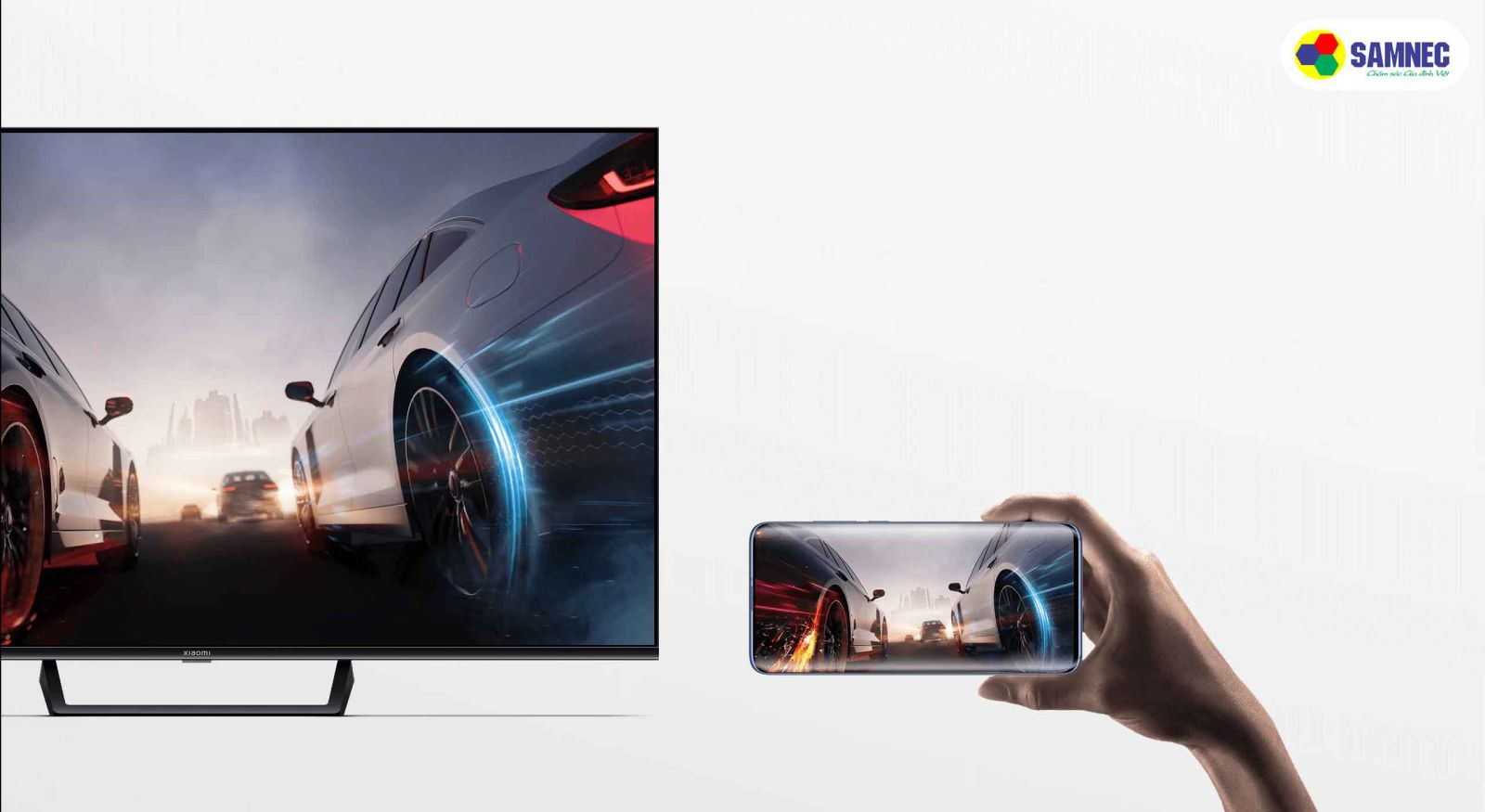 Chromecast Built-in trên Xiaomi Google Tivi 4K 55 inch 55A Pro L55M8-A2SEA
