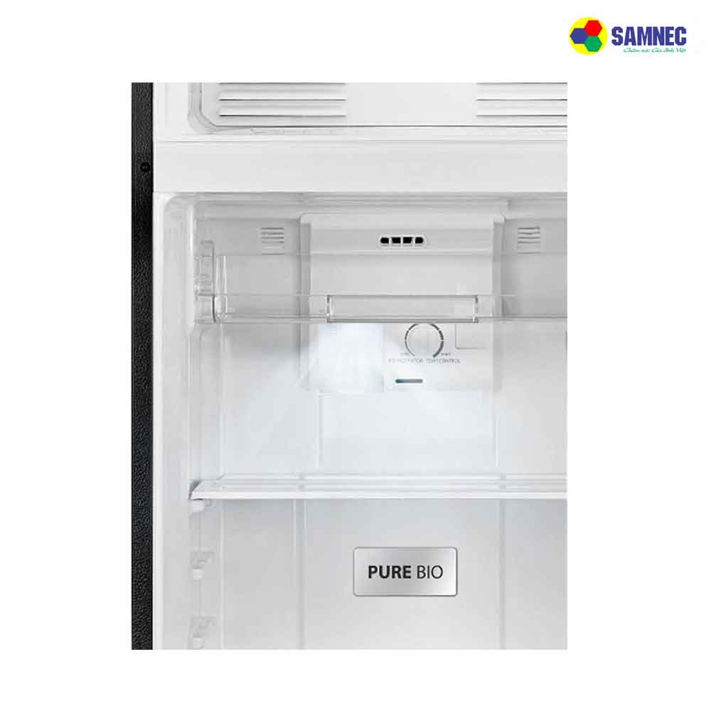 Đèn LED ánh sáng dịu nhẹ trên tủ lạnh Toshiba GR-RT303WE-PMV(52)