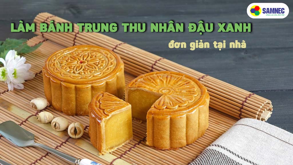 Bánh trung thu nhân đậu xanh