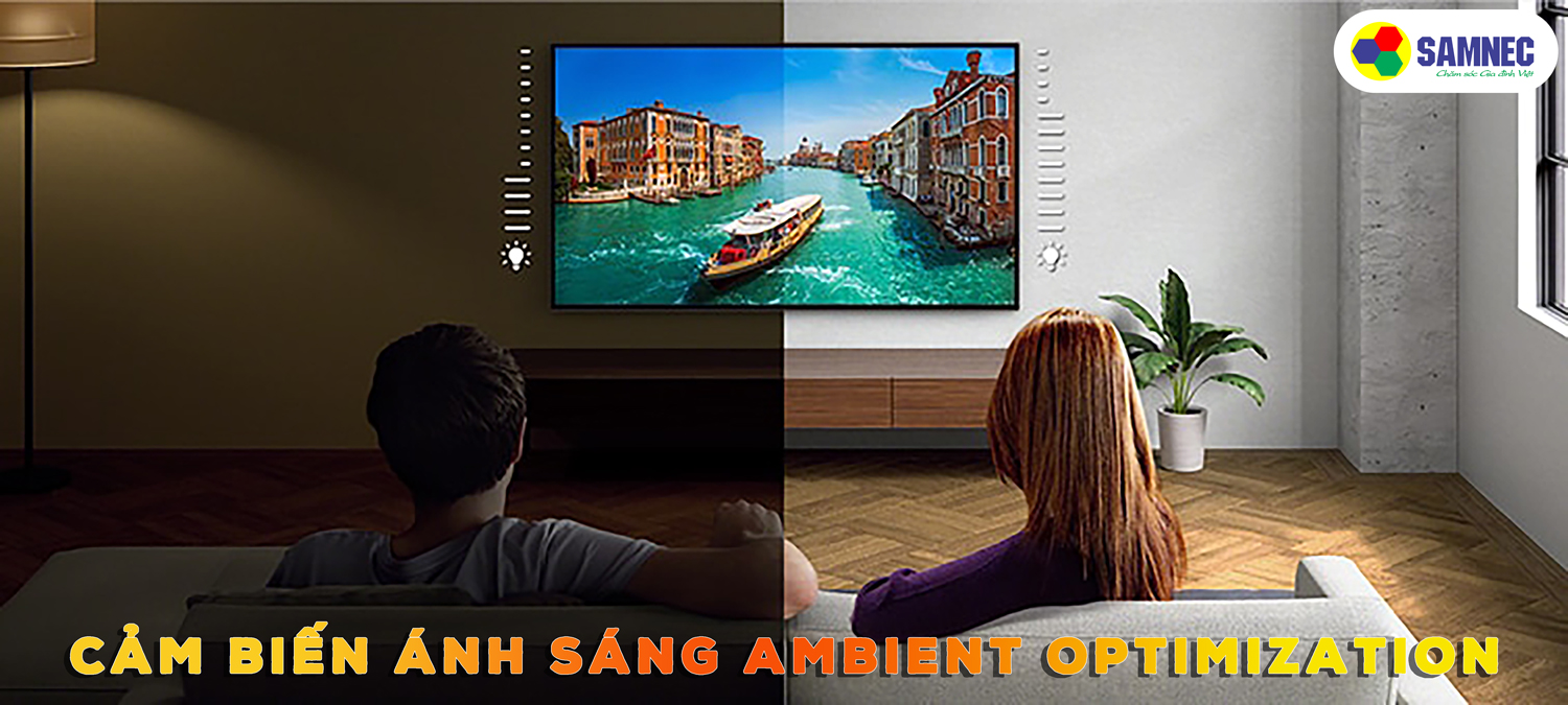 Cảm biến ánh sáng trên tivi Sony X90K 
