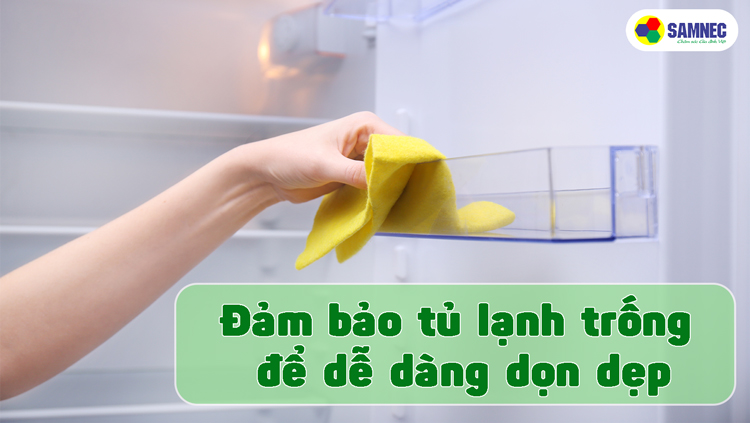 các bước vệ sinh tủ lạnh