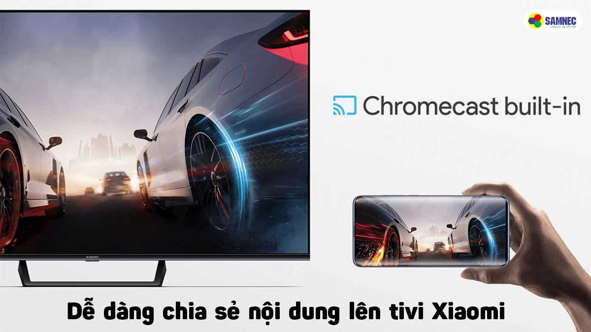 kết nối từ điện thoại lên TV Xiaomi 55 inch Pro L55M8-A2SEA dễ dàng