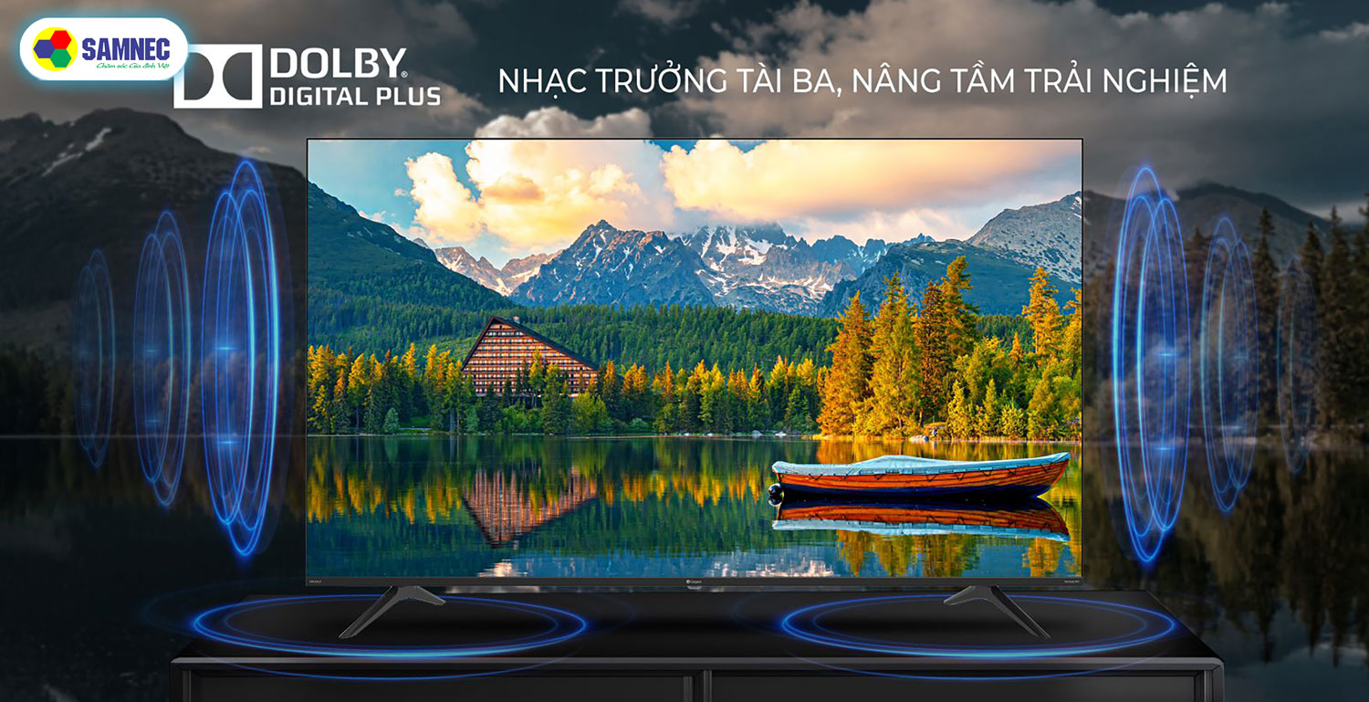 Tivi Samsung có công nghệ âm thanh vòm Dolby Digital Plus