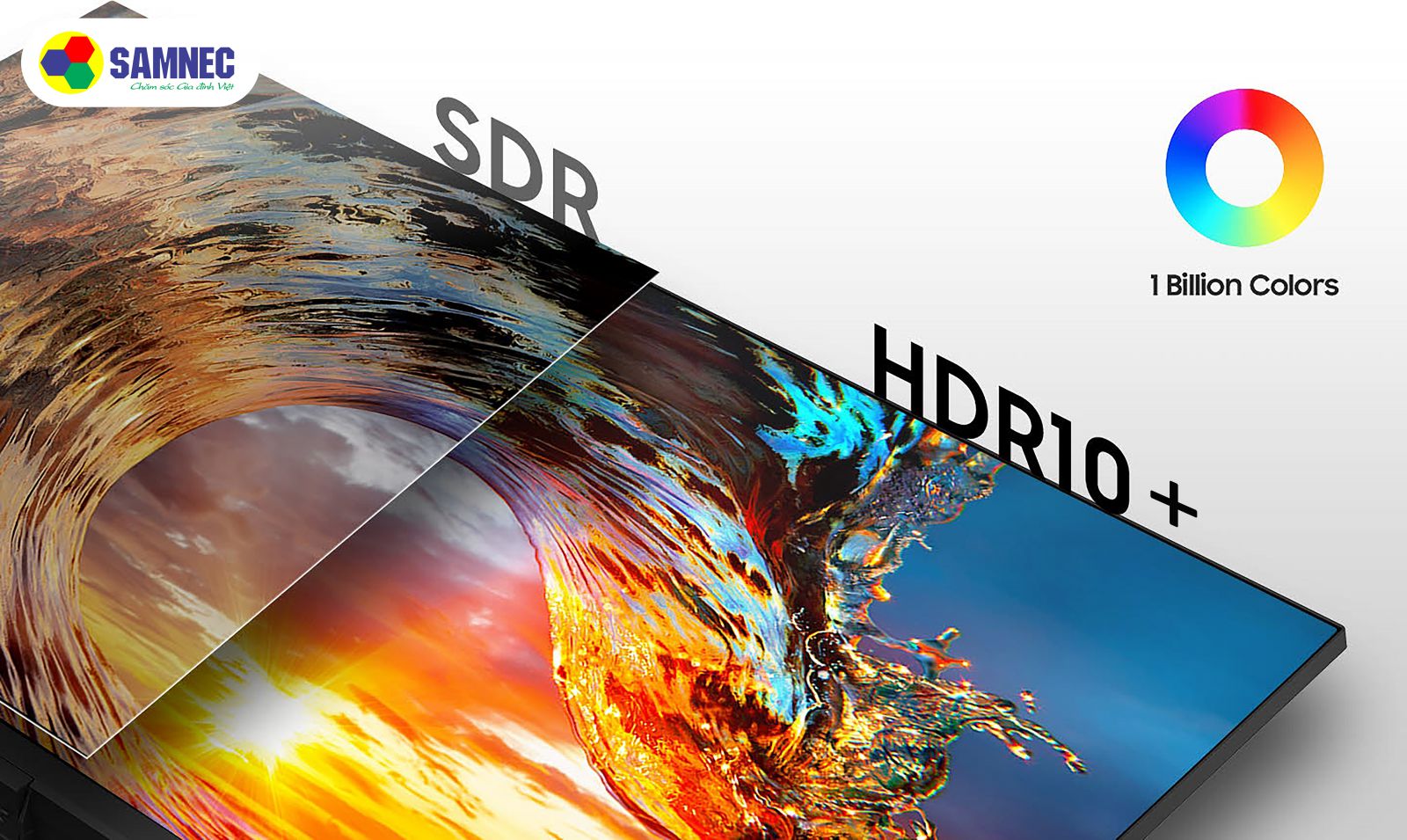 Công nghệ HDR10+ trên tivi Samsung au7002