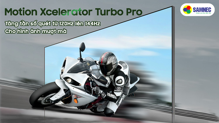 Công nghệ hình ảnh Motion Xcelarator turbo pro trên tivi Samsung