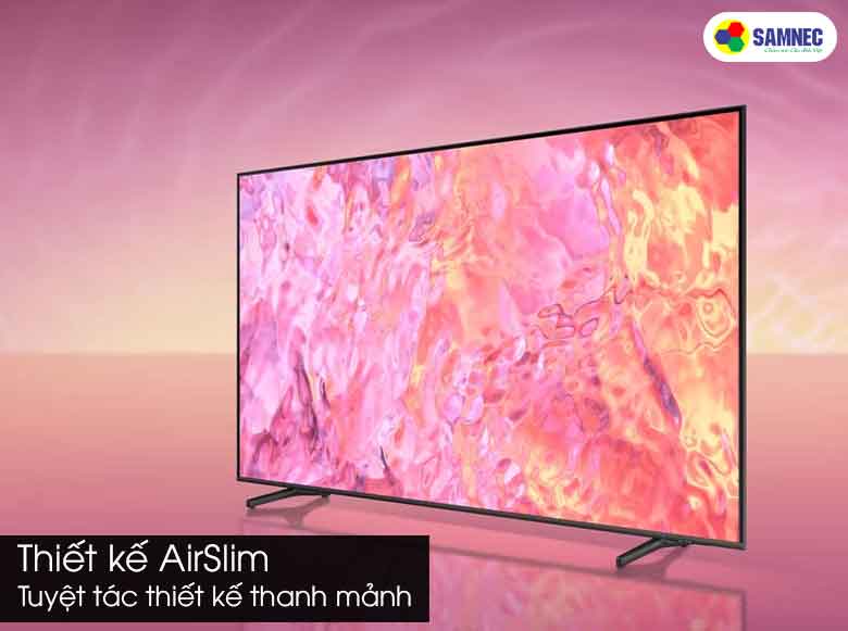 Thiết kế tivi Samsung 55 inch QE1C