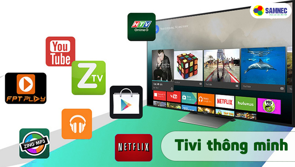 TV samsung có nhiều tính năng thông minh