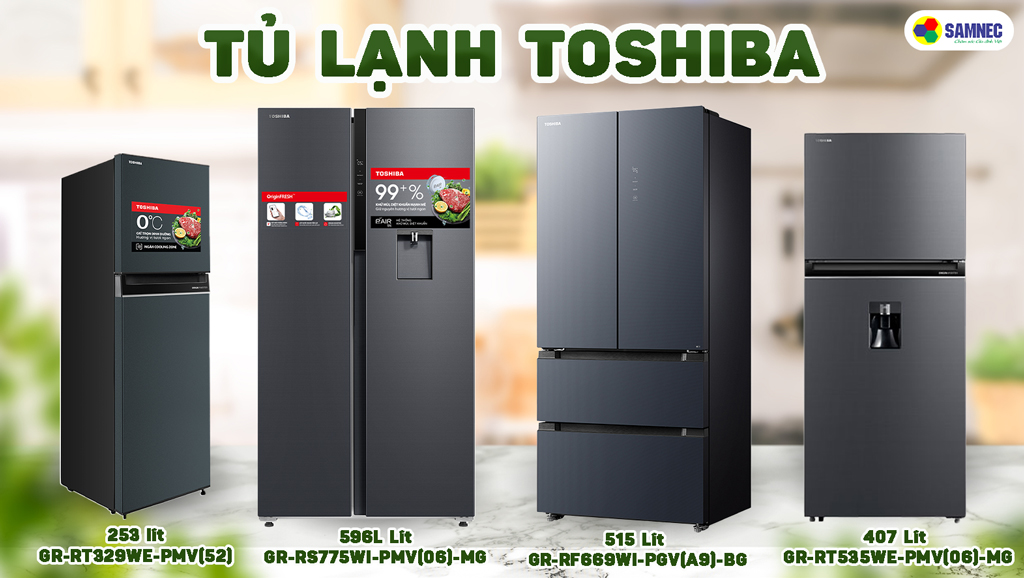 Tủ lạnh Toshiba