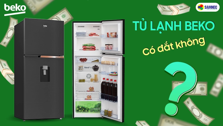 tủ lạnh Beko giá có đắt không?