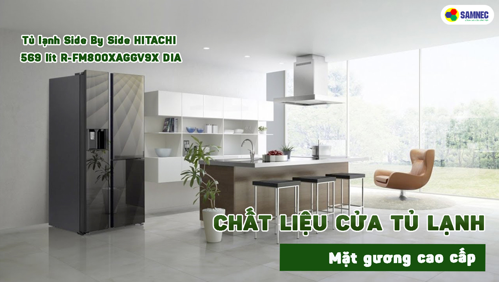 Chọn tủ lạnh Hitachi theo thiết kế