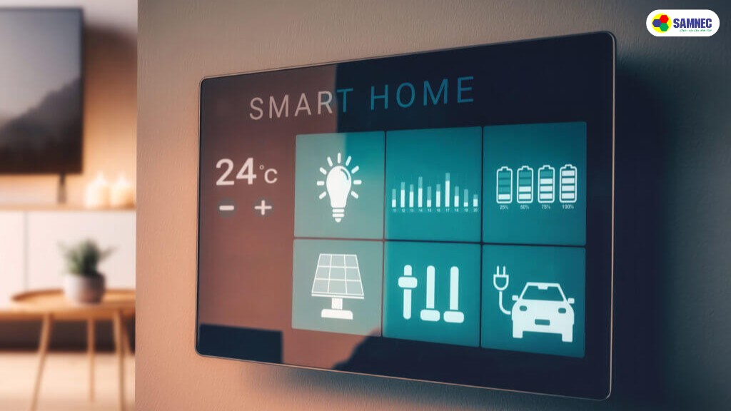 Dùng bộ điều khiển nhà trung tâm Smarthome