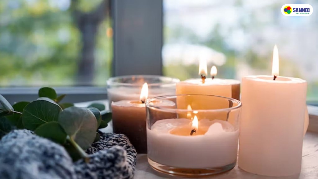 đốt nến thơm trong phòng ngủ tốt cho sức khỏe