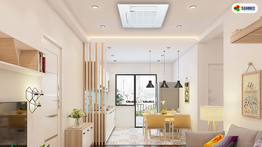 Lắp điều hòa âm trần