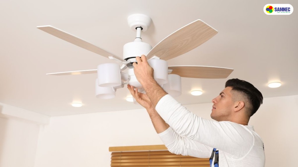 cách bảo dưỡng quạt trần tại nhà đúng cách