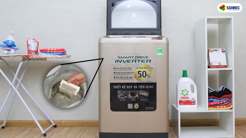 Máy giặt Hitachi báo lỗi C17