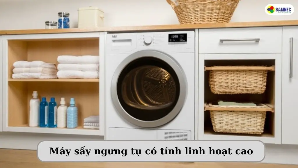 máy sấy quần áo ngưng tụ