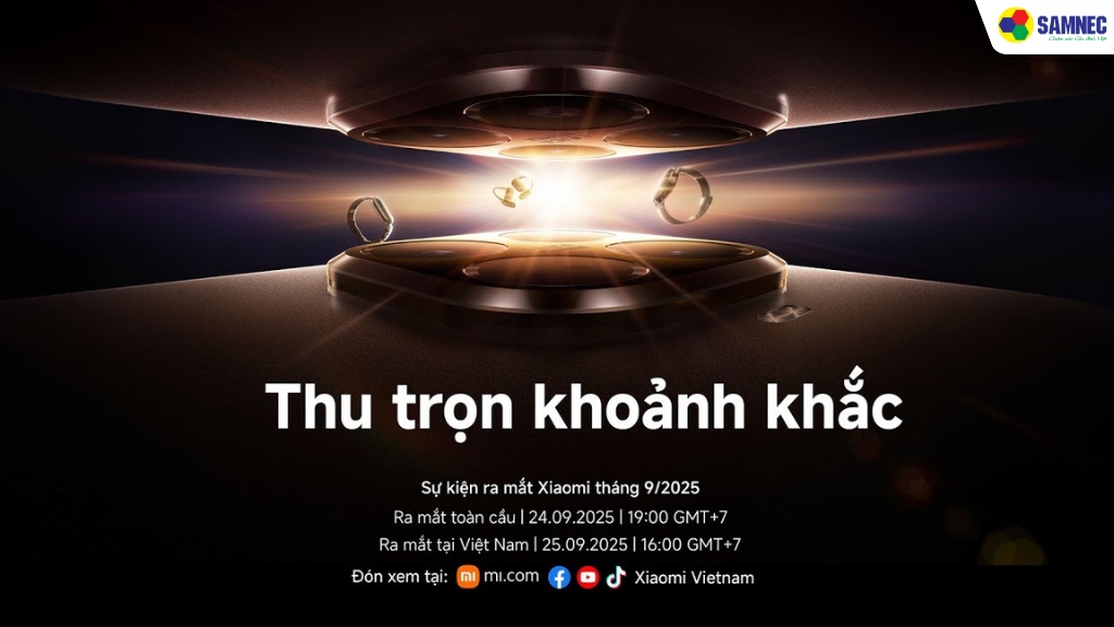 sự kiện “Thu Trọn Khoảnh Khắc” ra mắt sản phẩm Xiaomi 15T Series cùng loạt thiết bị AIoT thông minh