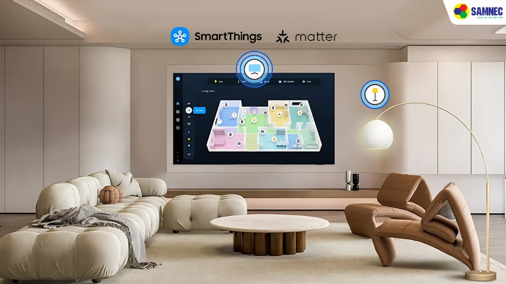 Tiện ích khác trên Tivi Samsung Crystal 55 inch 4K UA55U8000FKXXV