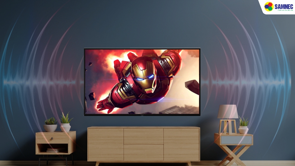 Công nghệ âm thanh Clear Phase và Dolby Audio mang đến chất âm rõ ràng, tự nhiên