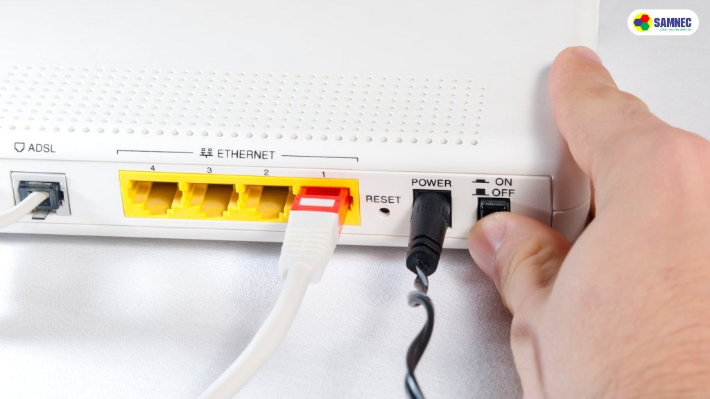 Trường hợp 2: Do modem wifi bị lỗi