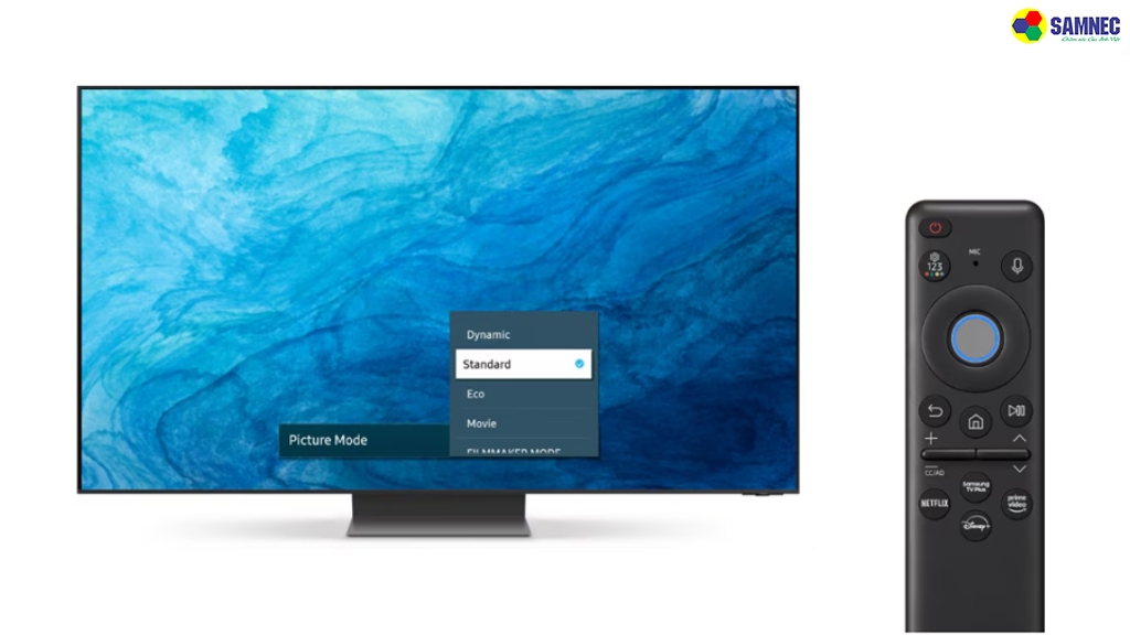cách điều chỉnh kích thước hình ảnh tivi Samsung Bước 5