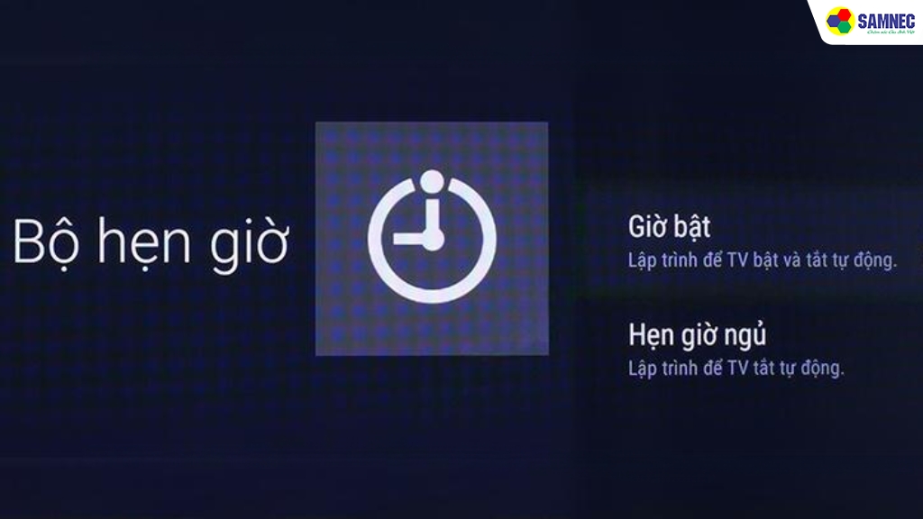 Cách hẹn giờ bật, tắt cho tivi Sony