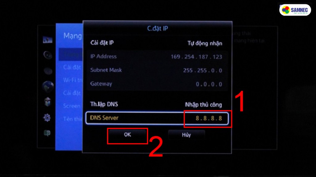 Do lỗi máy chủ DNS
