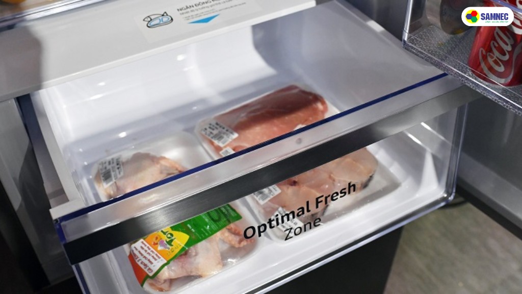 tủ lạnh Samsung được trang bị ngăn cấp đông mềm