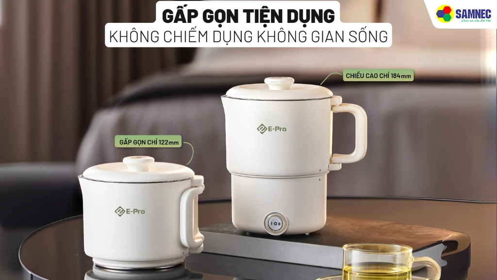 Bình đun nước điện E-Pro VEP-EKT-SS2(ZDP) - Thiết kế