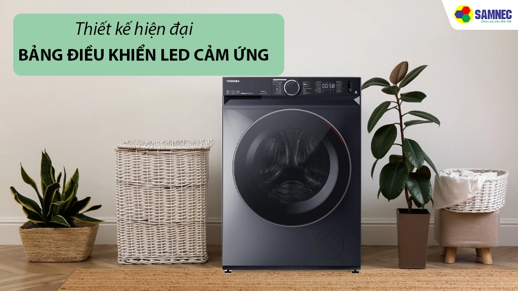 Máy giặt inverter 9.5kg Toshiba TW-T23BU105UWV(MG)- Thiết kế