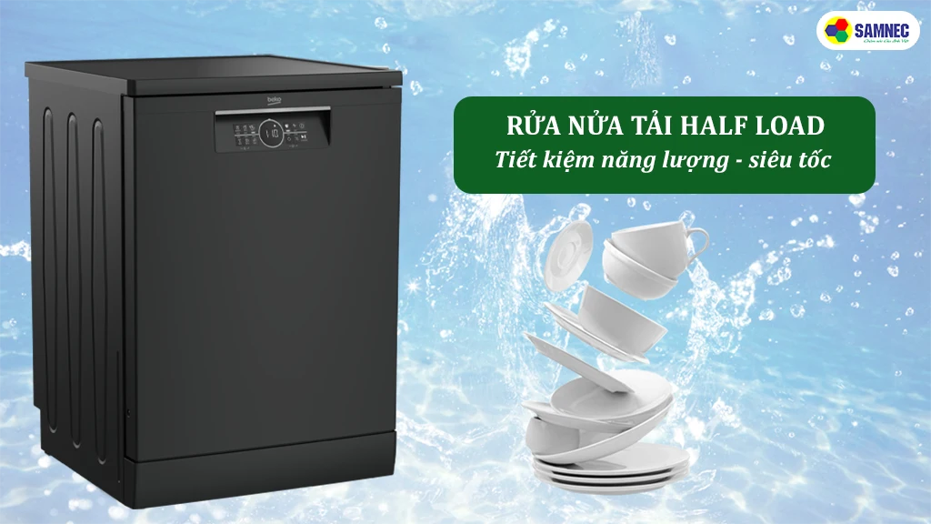 Tính năng rửa nửa tải