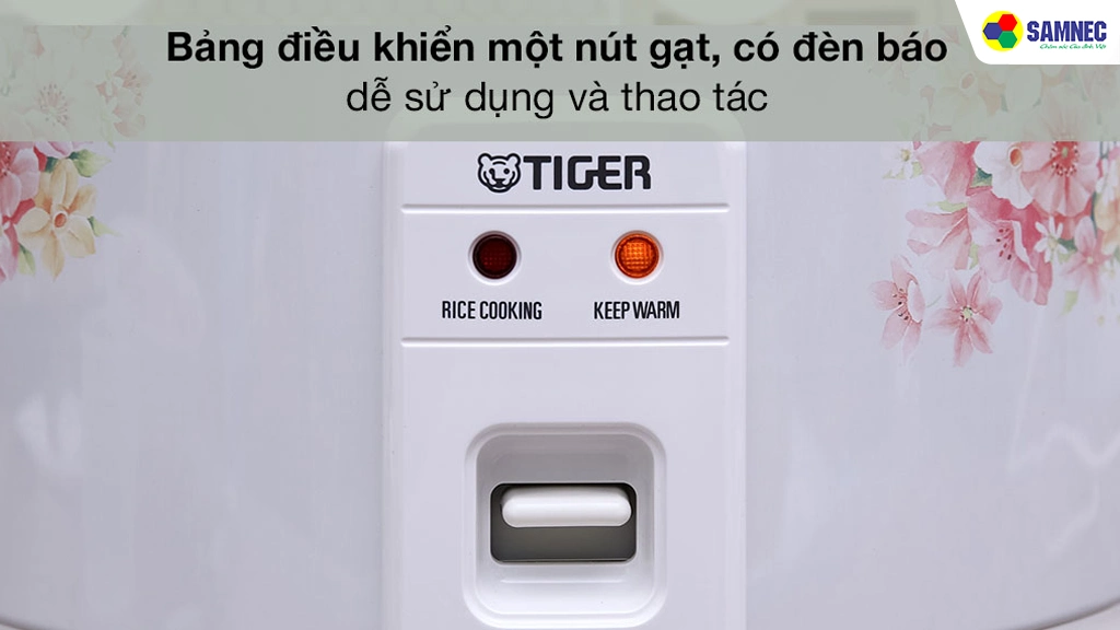 Nồi cơm điện 1.8 lít Tiger JNP-1800-FLZ- Bảng điều khiển