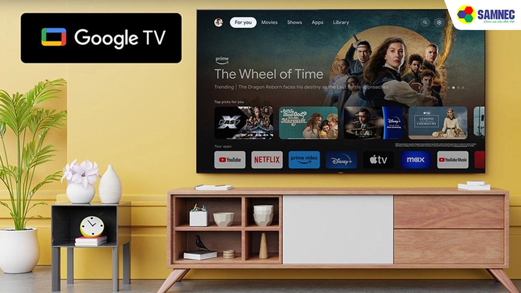 Sony Google TV Mini LED BRAVIA 5 98 inch K-98XR50- Hệ điều hành