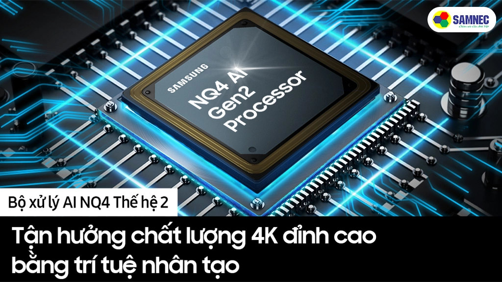 Smart Tivi OLED 4K 77 Inch Samsung QA77S95DAKXXV- Bộ xử lý