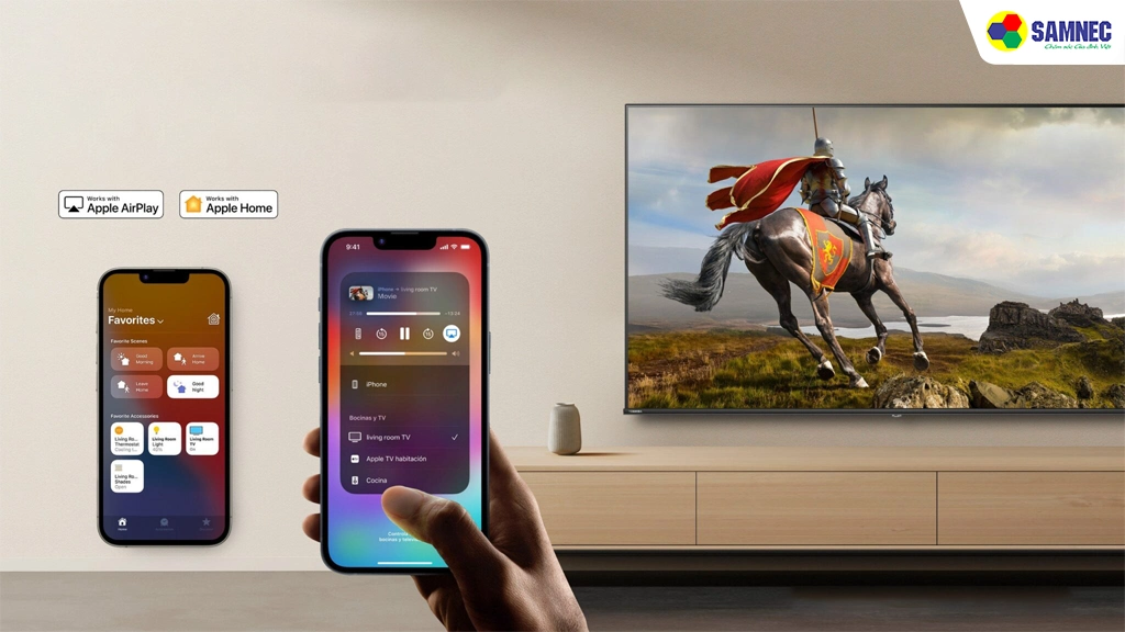 Smart Tivi QLED 4K 65 inch Toshiba 65M450NP - Tiện ích