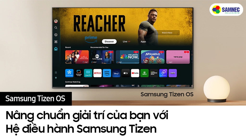 Smart Tivi OLED 4K 77 Inch Samsung QA77S95DAKXXV- Hệ điều hành